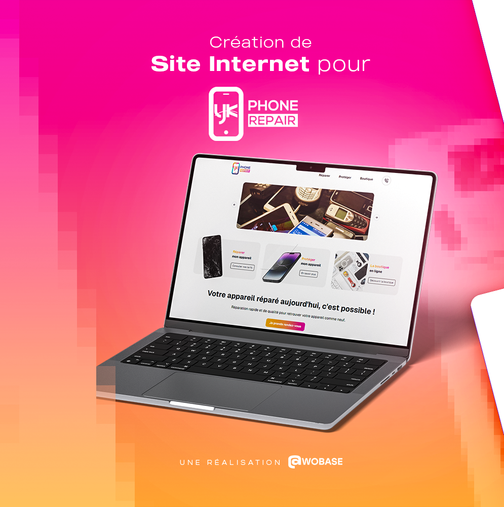 Site vitrine YK Réparation